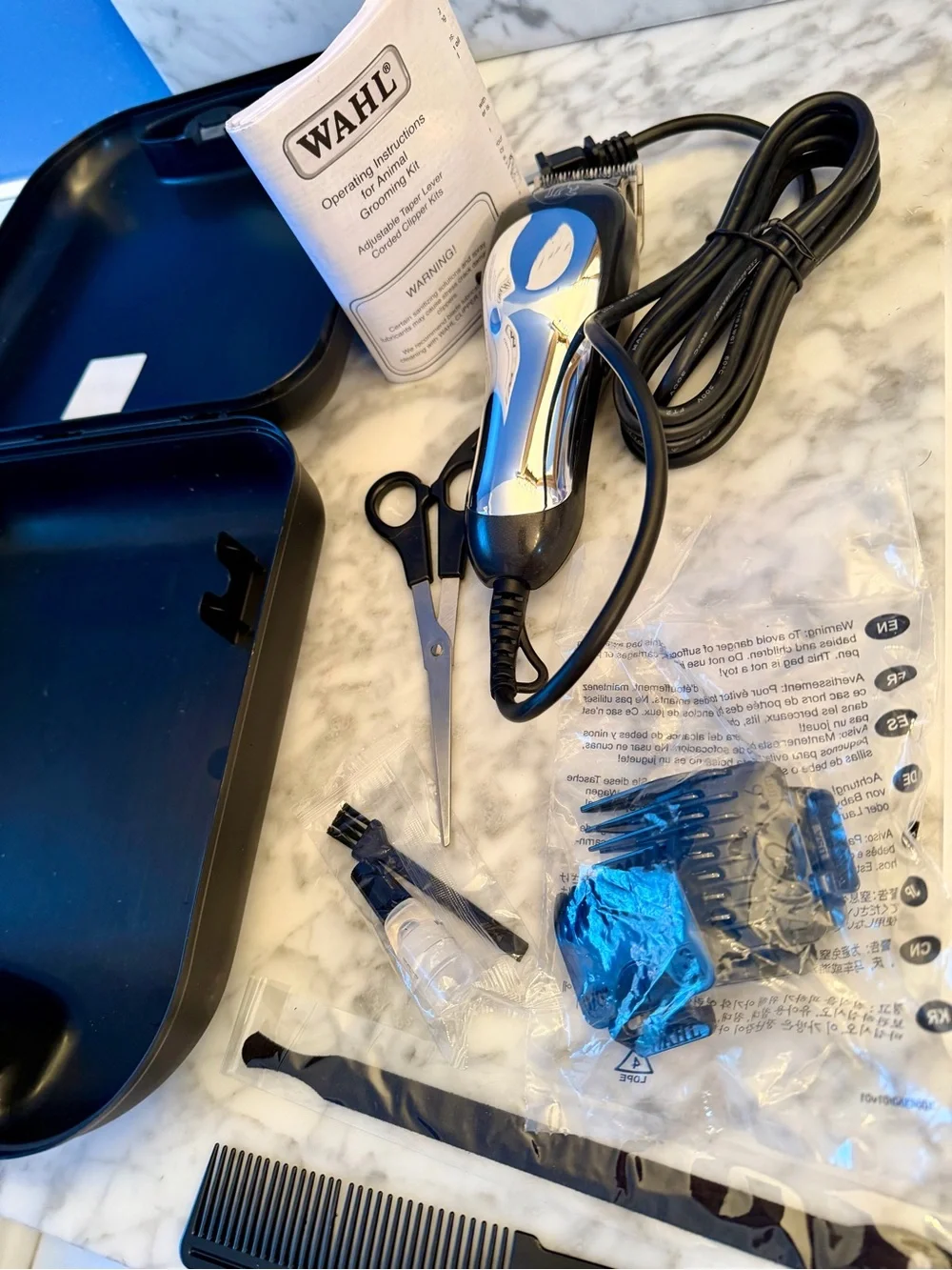 Wahl Pet Pro Dog Grooming Kit - Corded Clipper for Dogs - 9281-210-MI